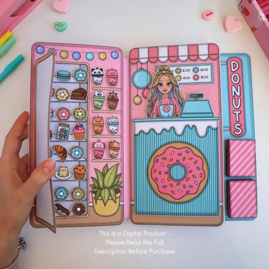 Art Craft Book - Kit de Brincadeira de Faz de