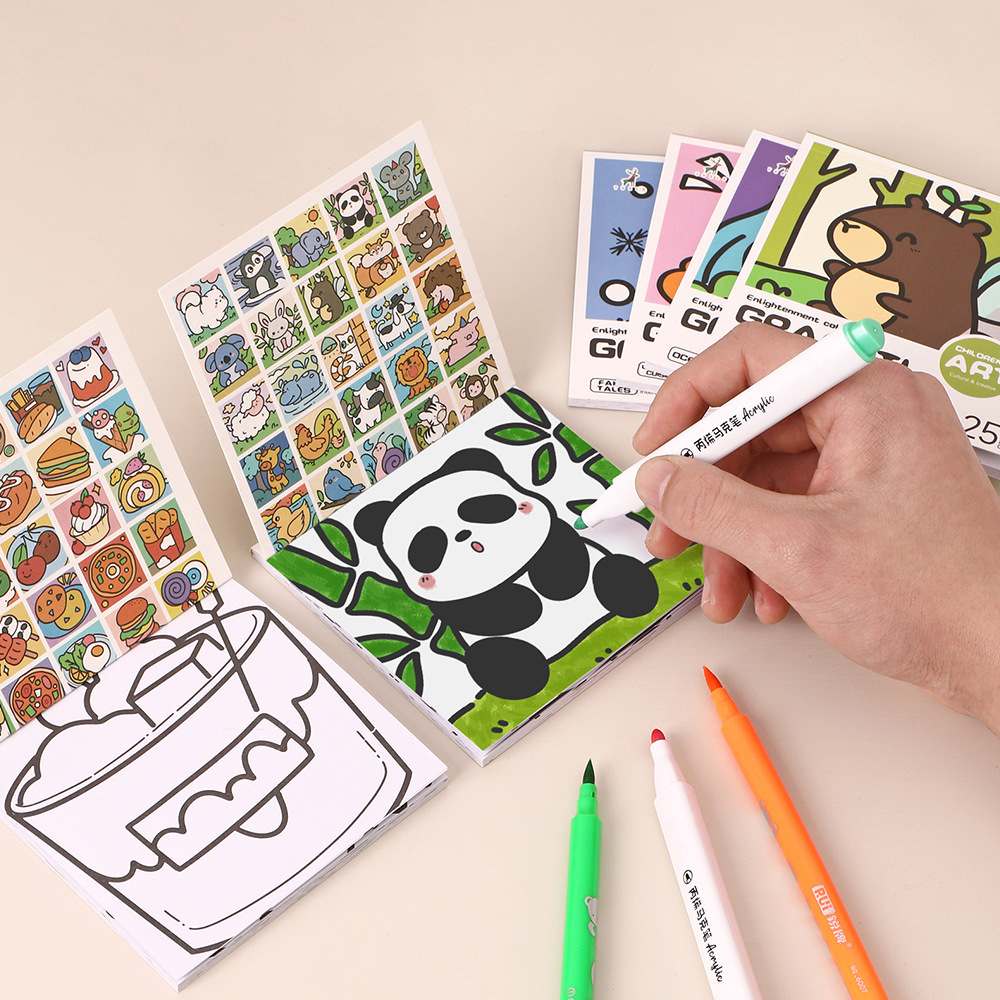 Art Craft Book - Livro de colorir prático dos desenhos