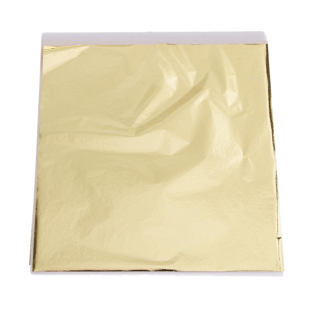 Art Craft Paper - 100x14cm folhas de folha de ouro