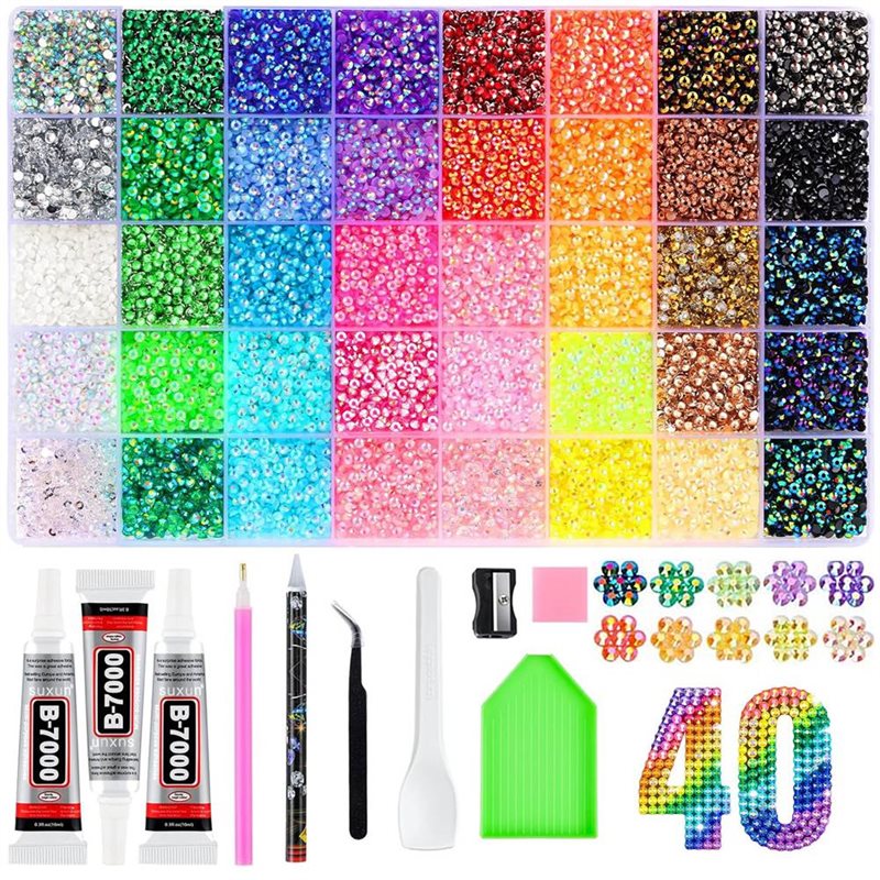 Art Craft Book - Kit de Strass de Resina em