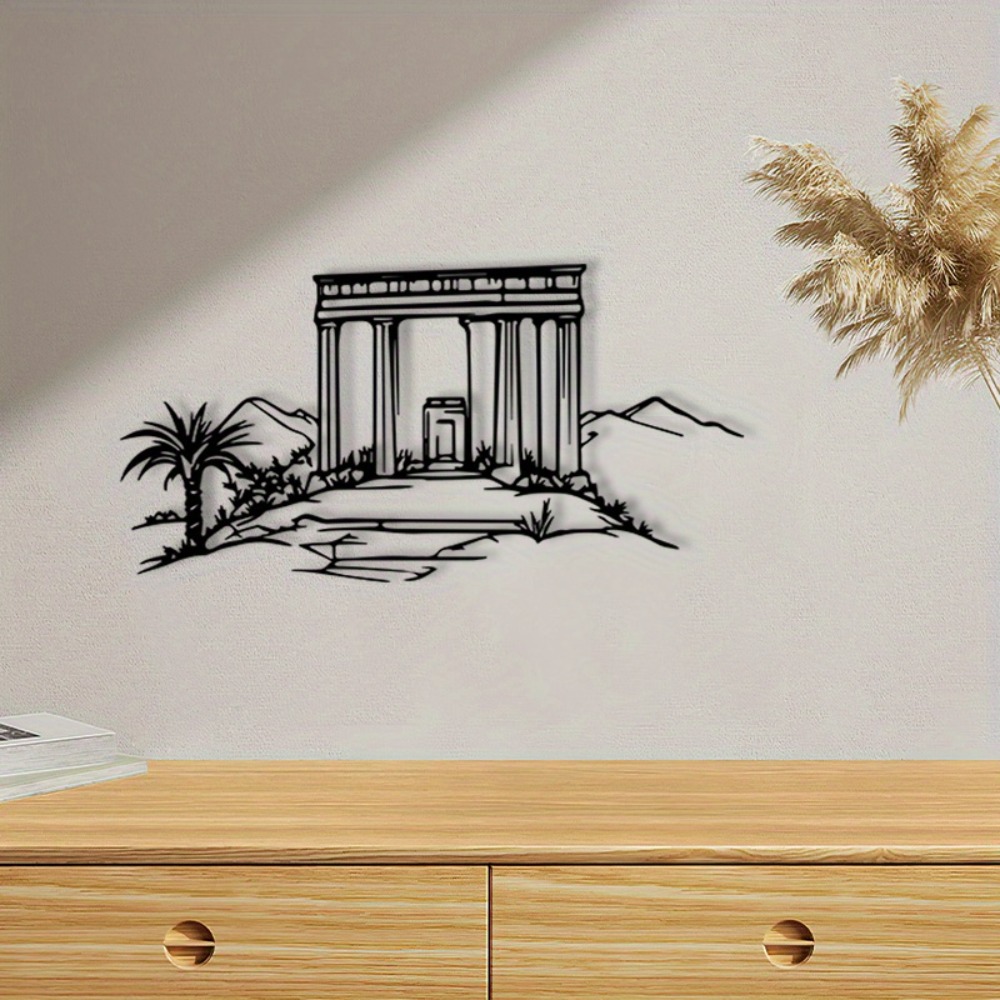 Art & Craft Qatar - CIFBUY Arte de Parede em Ferro,