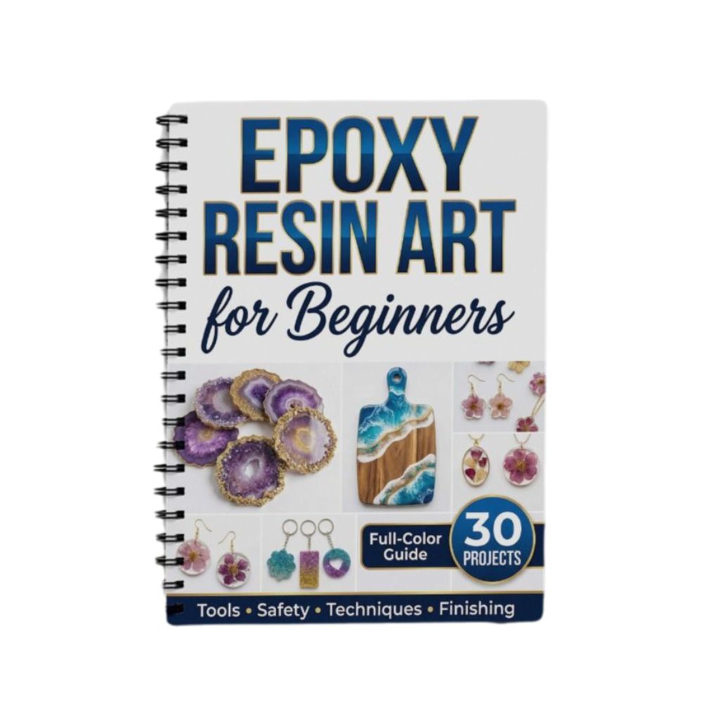 Art Craft Book - Manual de Arte em Resina Epóxi