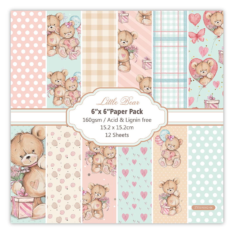 Art Craft Birthday Party - Pequeno urso almofadas de papel para
