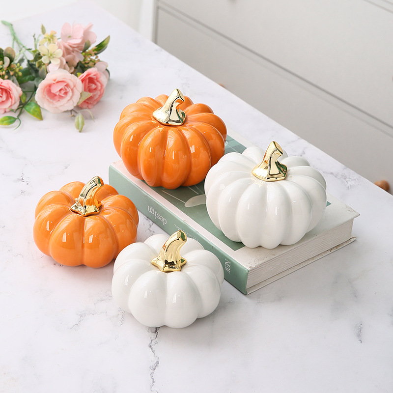 Art Craft Vegetables - Ornamento de Halloween em Cerâmica Engraçado