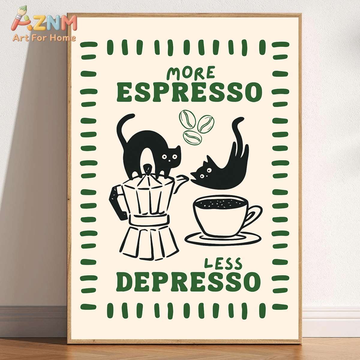 Art Craft Kitchen - AZNM Mais Espresso Menos Depresso -