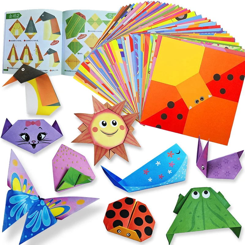 Art Craft Book - Kit de origami com 30/96 folhas