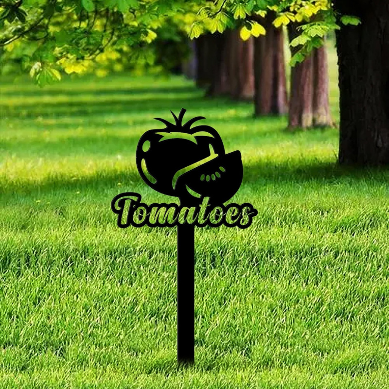 Art Craft Vegetables - Marcadores para hortas de tomateiros, estacas