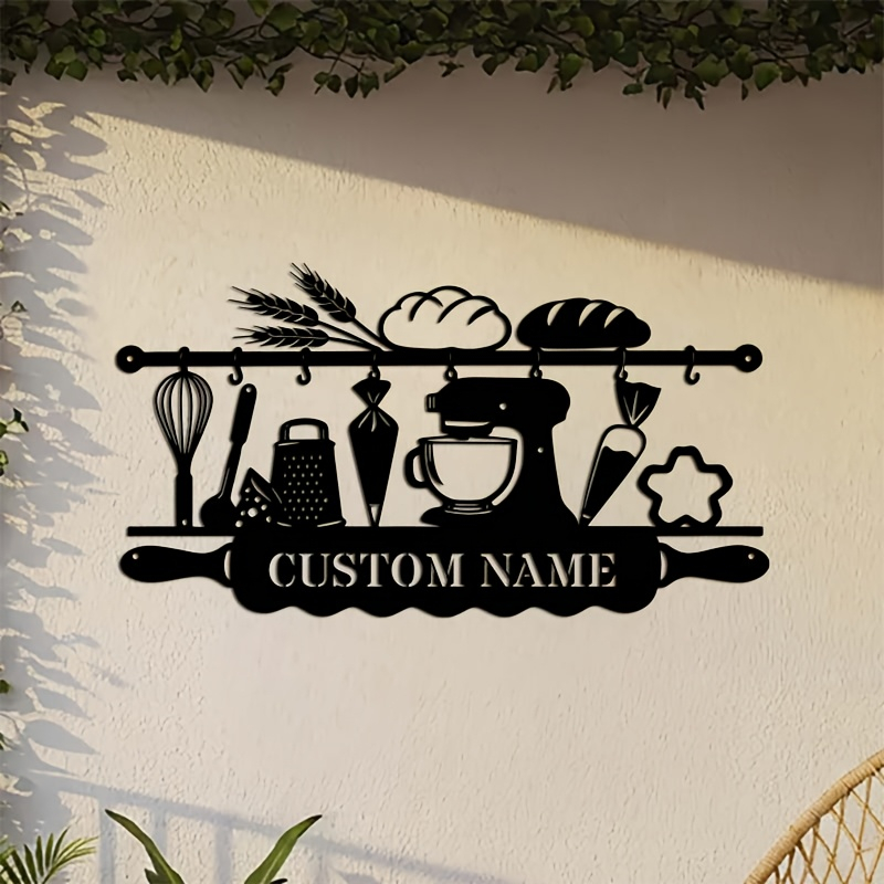 Art Craft Kitchen - Arte de Parede Personalizada em Ferro