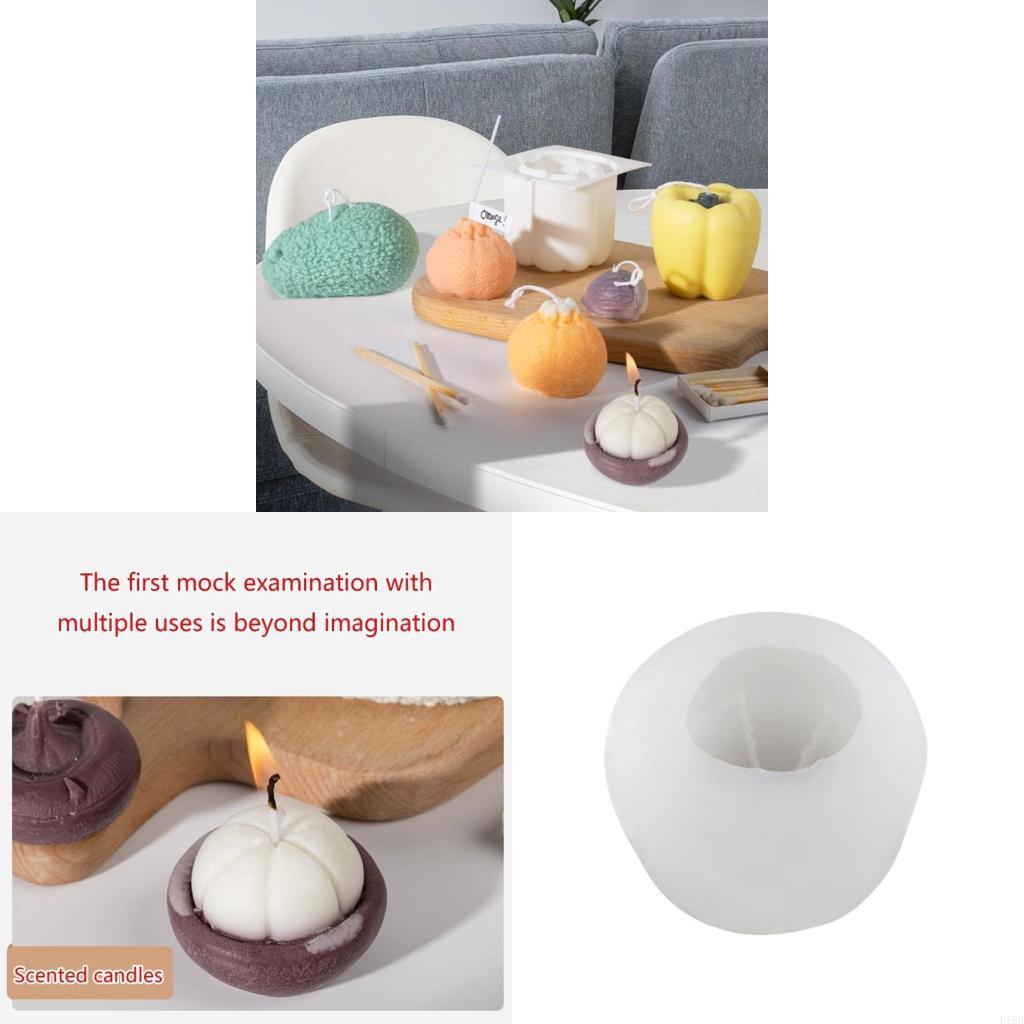 Art Craft Vegetables - Molde vela silicone f19b para decoração