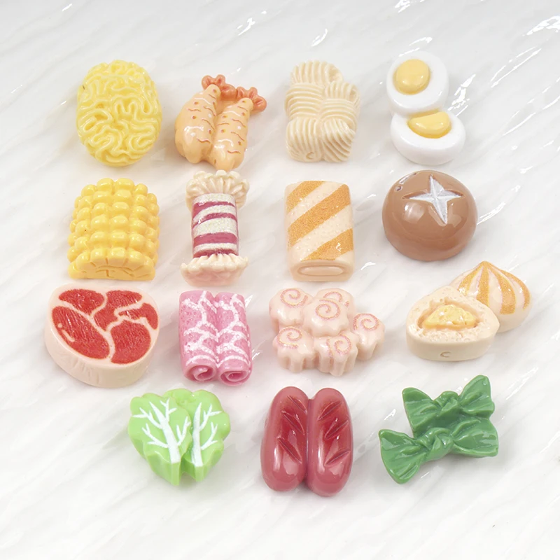 Art Craft Vegetables - 30/300 Peças de Decorações de Resina