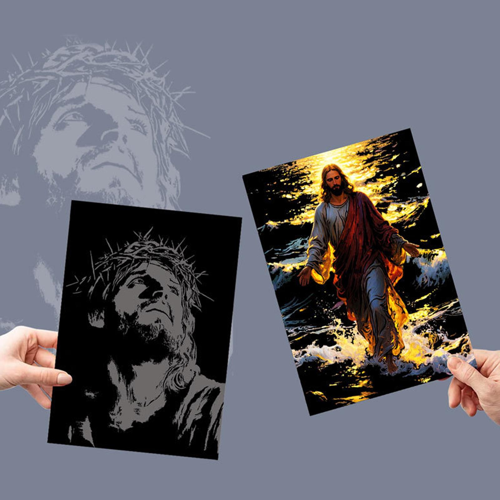 Livro de riscos jesus pintura  - Art Craft Book avaliação e preço