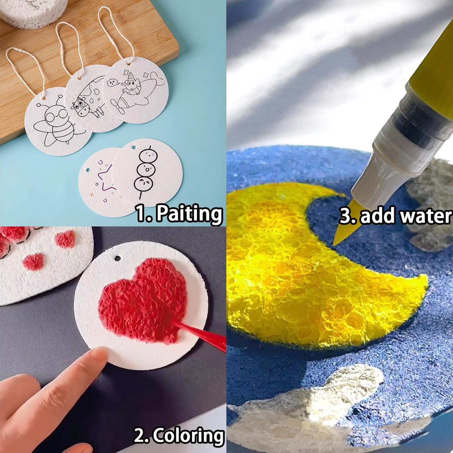 3d inchado espuma textura pint - Art Craft Paper avaliação e preço