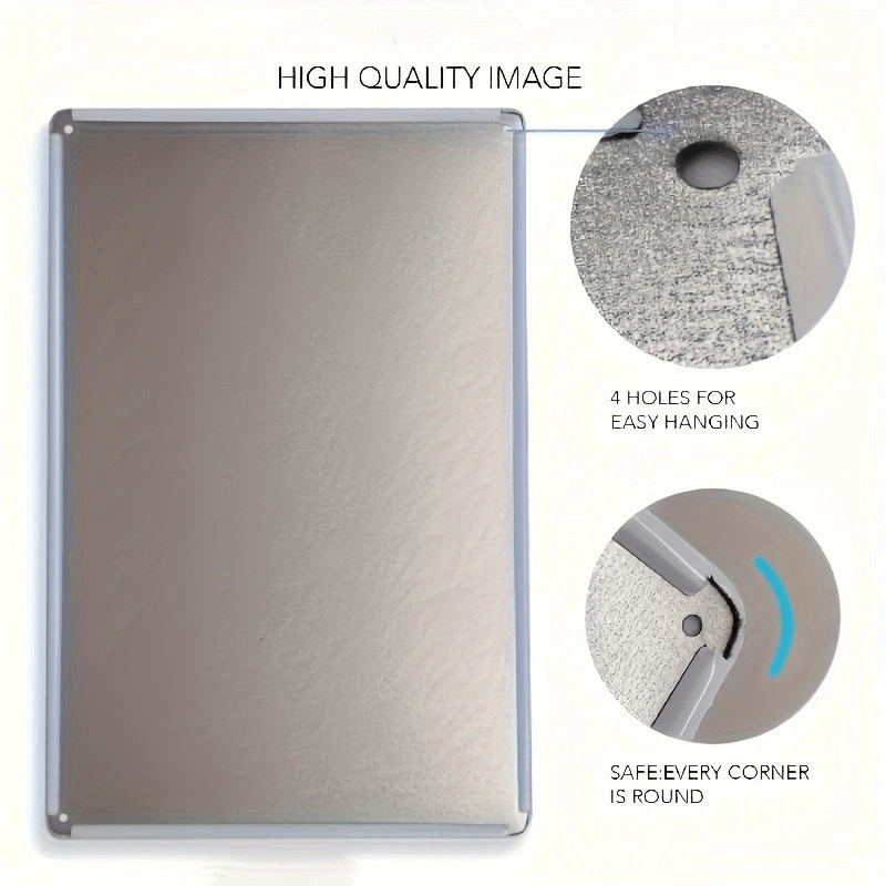 CIFBUY Placa de Metal Rústica  - Art & Craft Qatar avaliação e preço