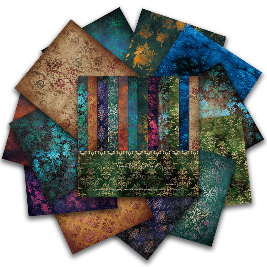 24 folhas 30x30cm bloco de pap - Art Craft Journals avaliação e preço