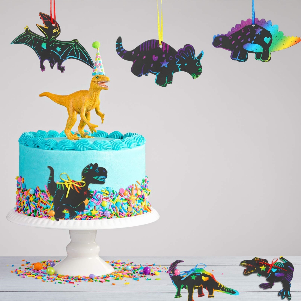12pçs pinturas coloridas de di - Art Craft Dinosaur avaliação e preço