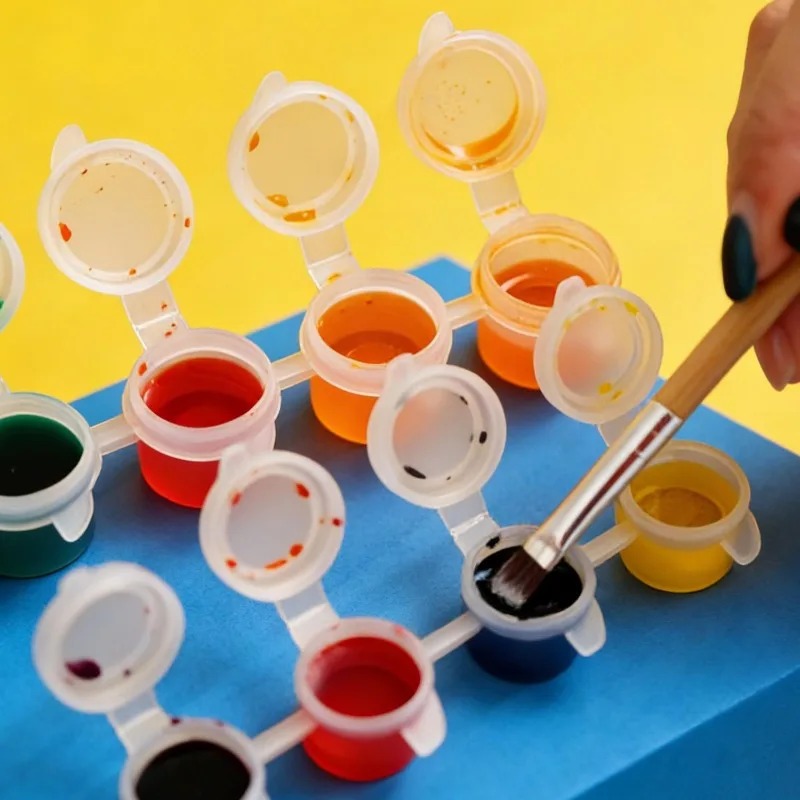 10/30/50PCS Potes de Tinta Vaz - Art And Craft With Paint avaliação e preço