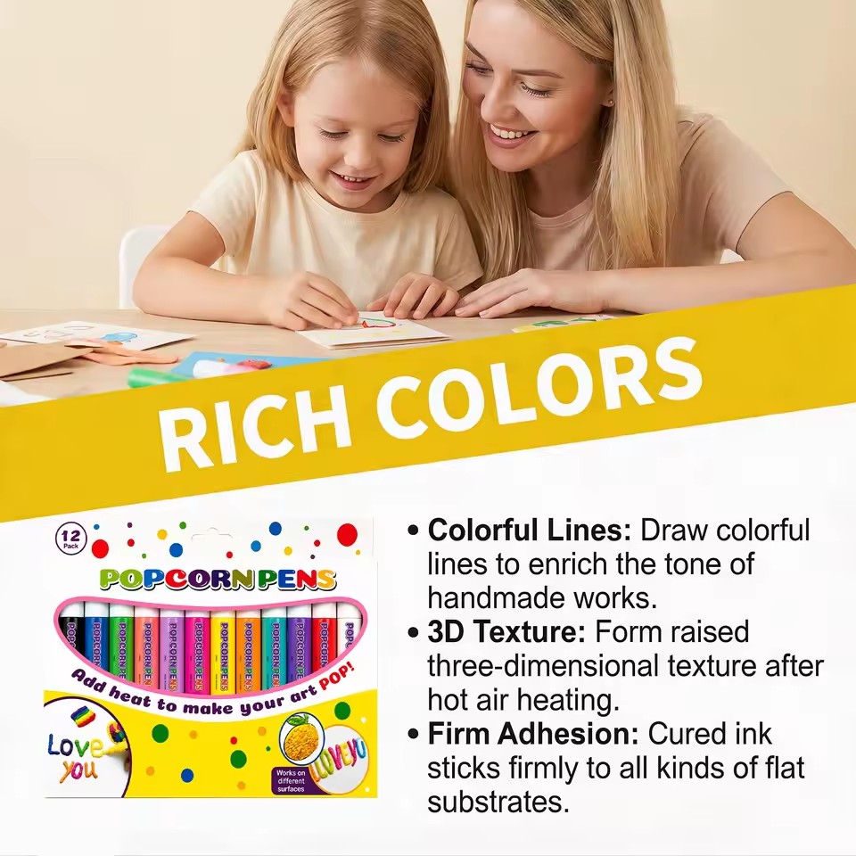 Conjunto de Canetas Puffy Popc - Art Craft Journals avaliação e preço