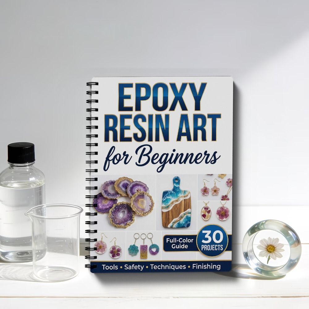Manual de Arte em Resina Epóxi - Art Craft Book avaliação e preço