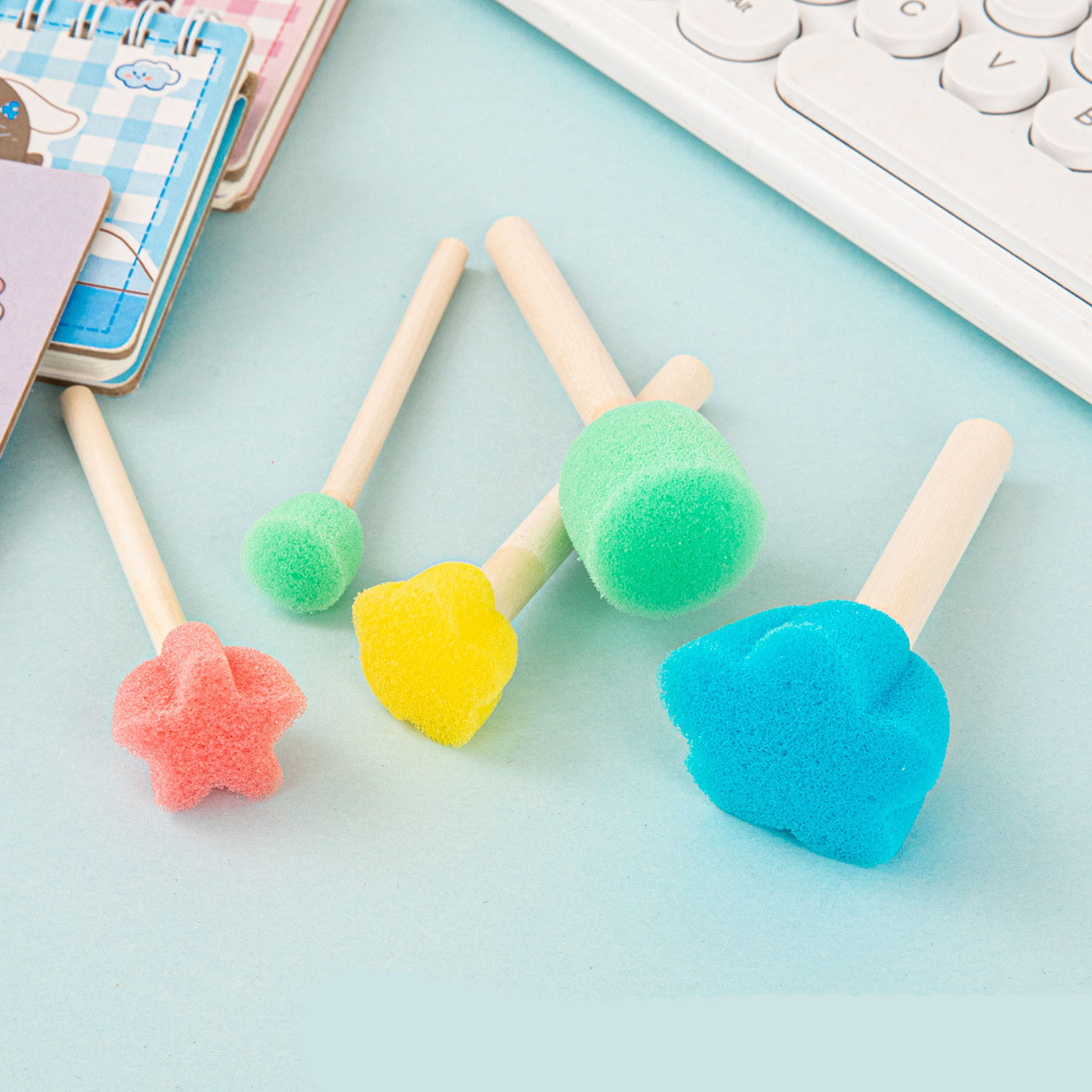 10PCS Esponjas para Pintura em - Art And Craft With Paint avaliação e preço