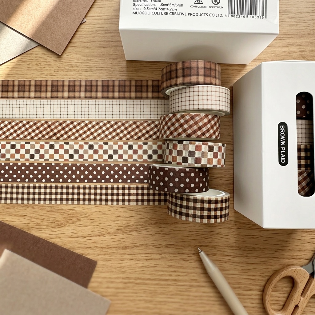 Conjunto de Fita Washi, 6 Rolo - Art Craft Journals avaliação e preço