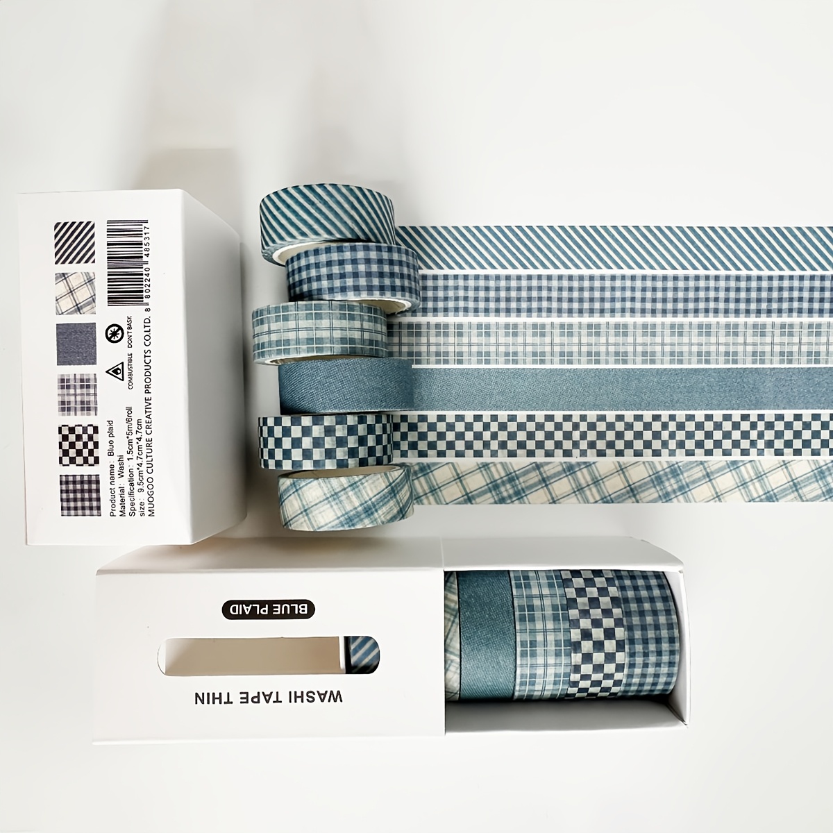 Conjunto de Fita Washi, 6 Rolo - Art Craft Journals avaliação e preço