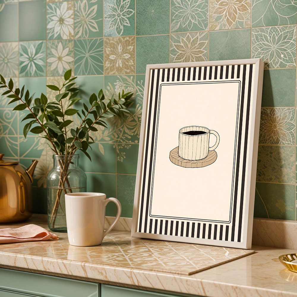 1 peça de Pôster sem moldura,  - Art Craft Kitchen avaliação e preço