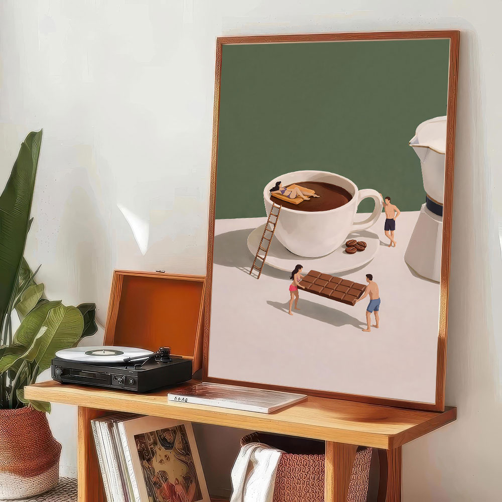 1 peça de Pôster sem moldura,  - Art Craft Kitchen avaliação e preço