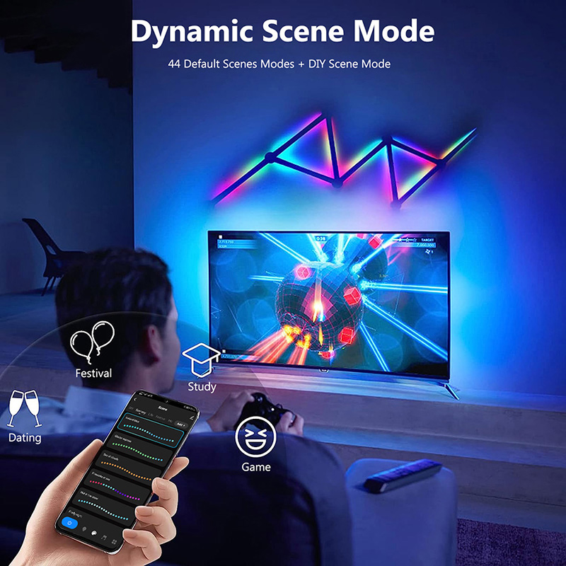 Lâmpada de parede rgb intelige - Art Craft Games avaliação e preço