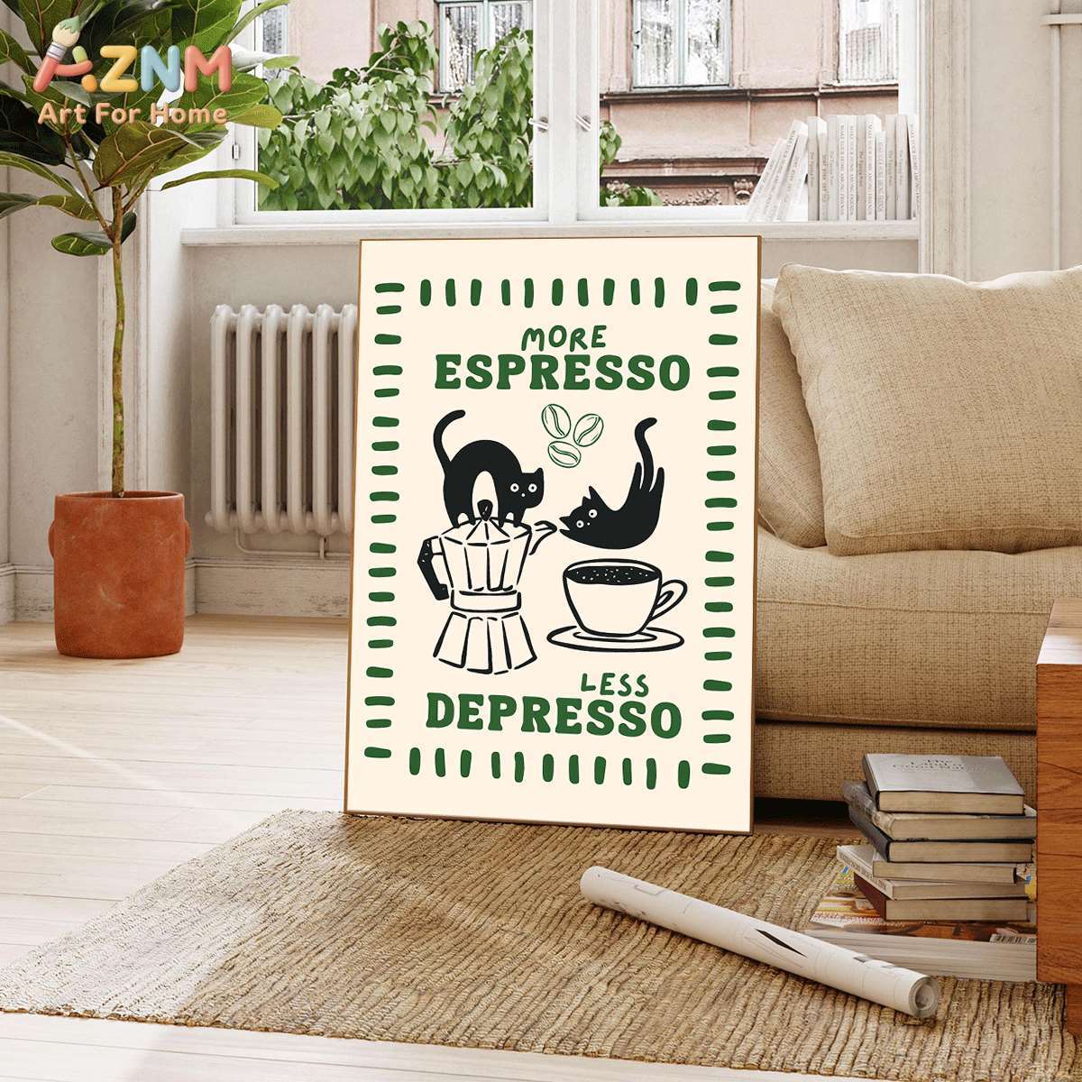 AZNM Mais Espresso Menos Depre - Art Craft Kitchen avaliação e preço