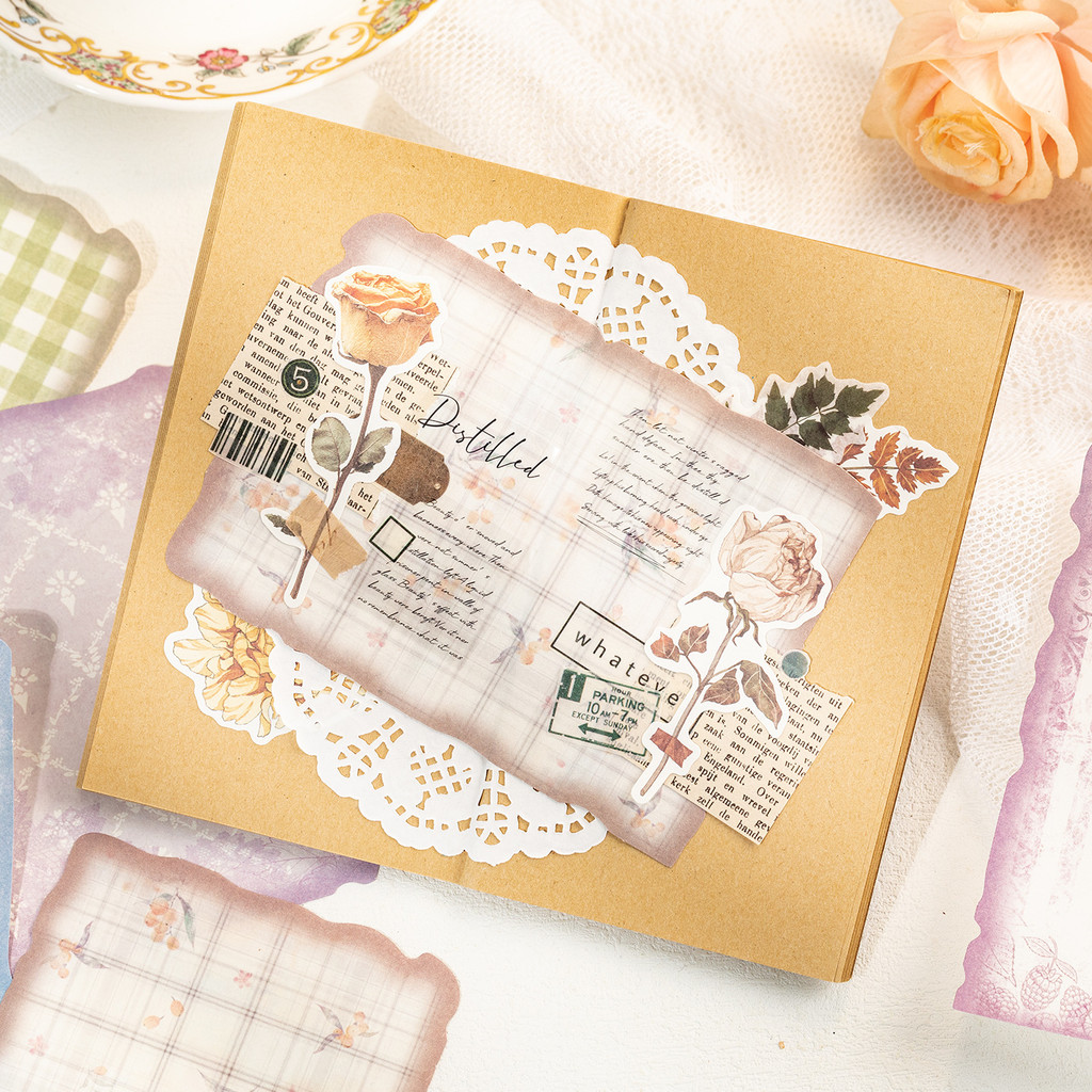 30 Folhas de Papel Vintage par - Art Craft Journals avaliação e preço