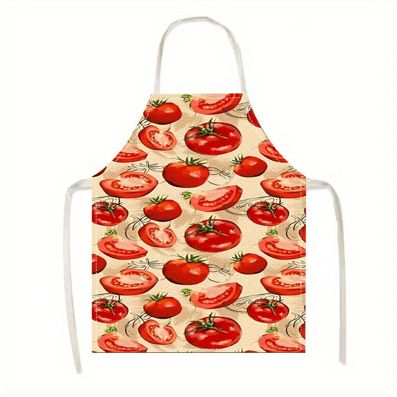 1 Avental de Cozinha Vermelho  - Art Craft Vegetables avaliação e preço