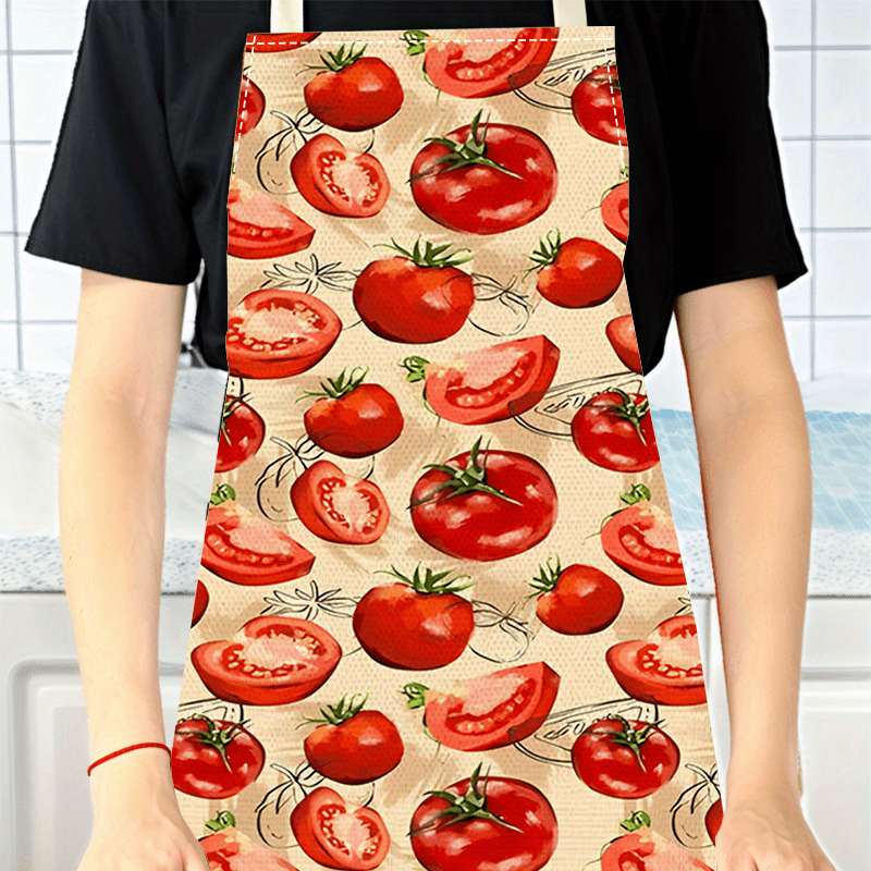 1 Avental de Cozinha Vermelho  - Art Craft Vegetables avaliação e preço