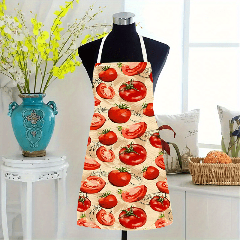1 Avental de Cozinha Vermelho  - Art Craft Vegetables avaliação e preço