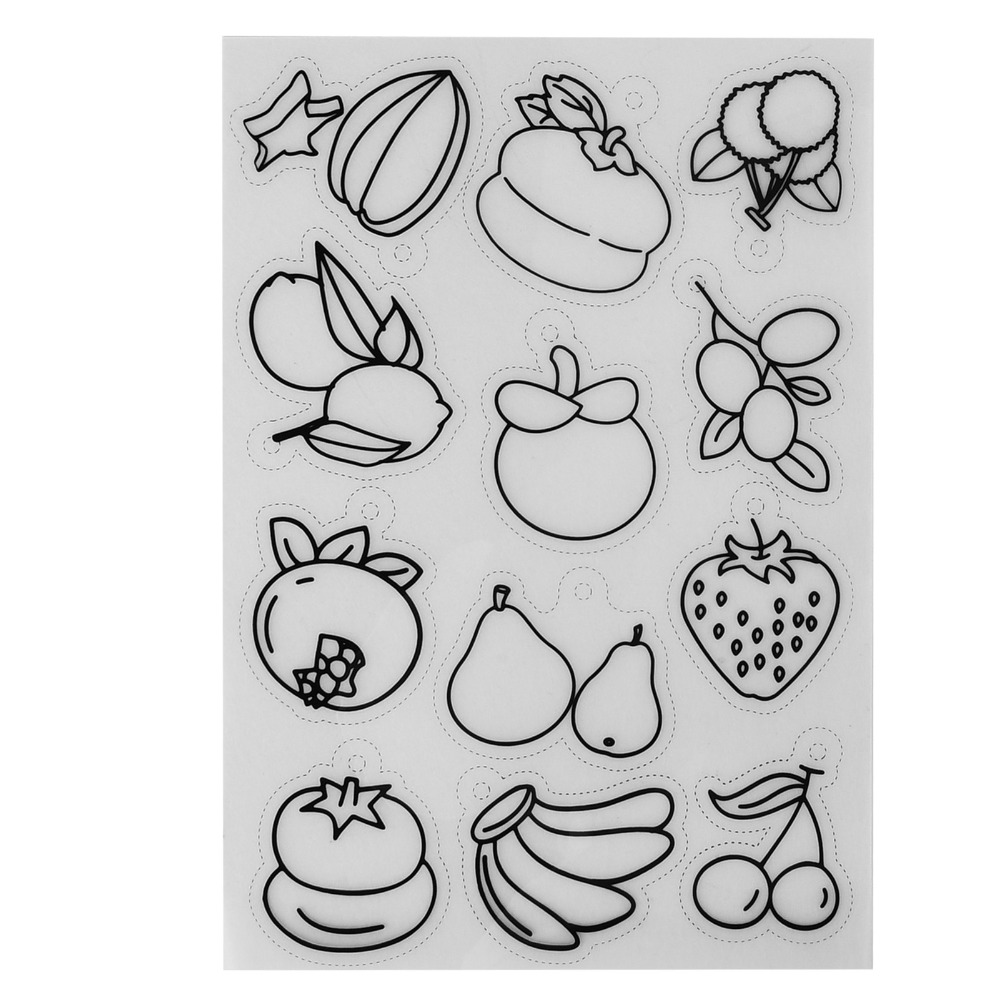 8 Folhas Termoencolhíveis Colo - Art Craft Vegetables avaliação e preço