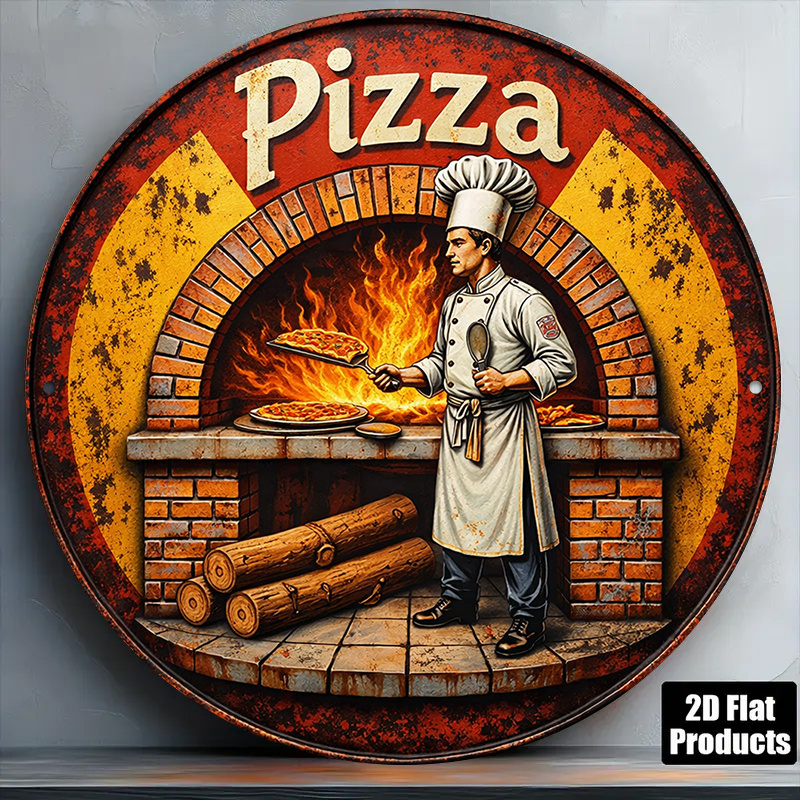 Placa de Metal Retrô 2D, Arte  - Art Craft Kitchen avaliação e preço