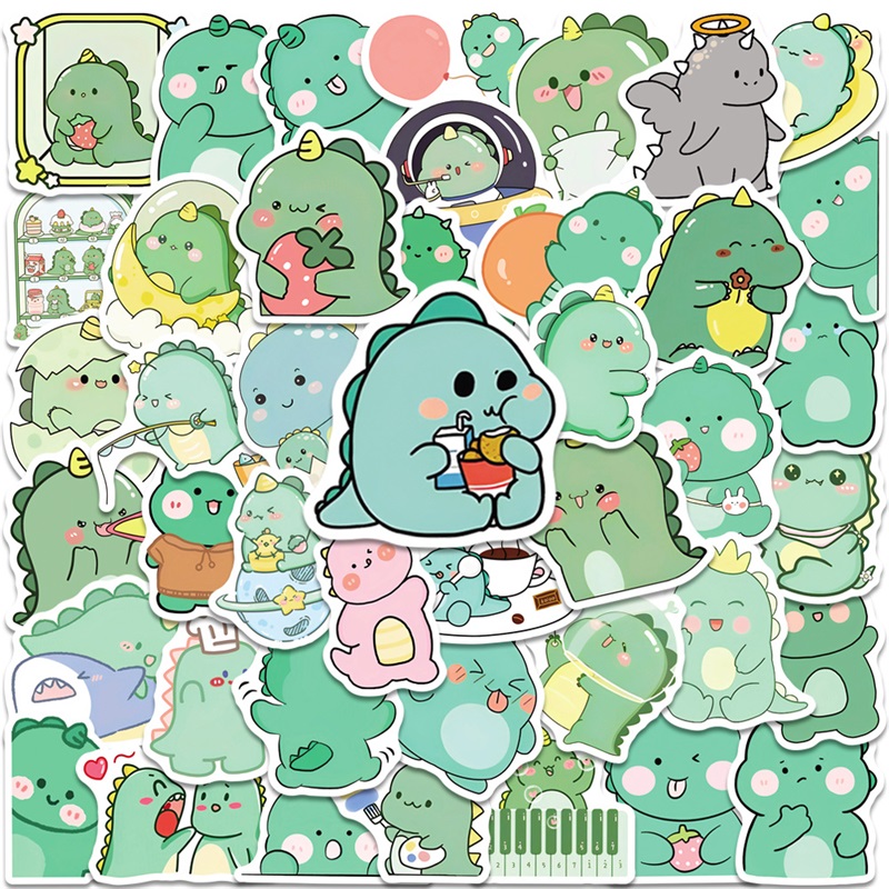 10/30/50 pçs kawaii dinossauro - Art Craft Dinosaur avaliação e preço
