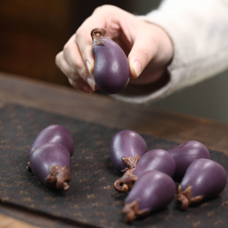 Areia roxa berinjela chá anima - Art Craft Vegetables avaliação e preço
