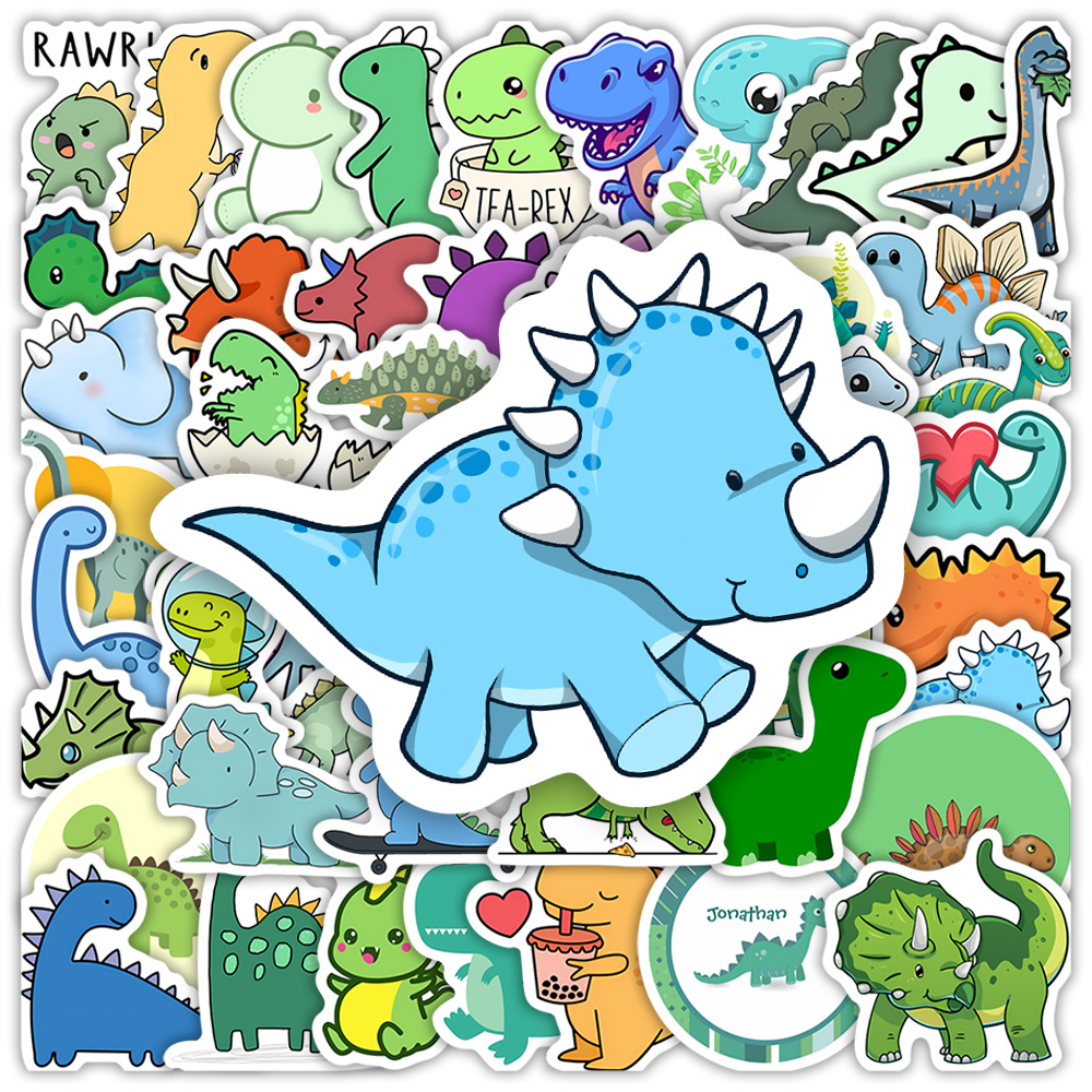 Adesivos Engraçados de Dinossa - Art Craft Dinosaur avaliação e preço