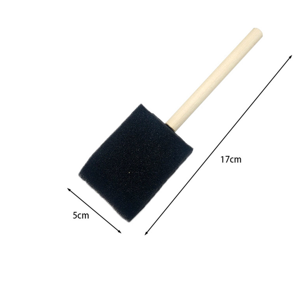 10 Pincéis de Esponja com Cabo - Art And Craft With Paint avaliação e preço
