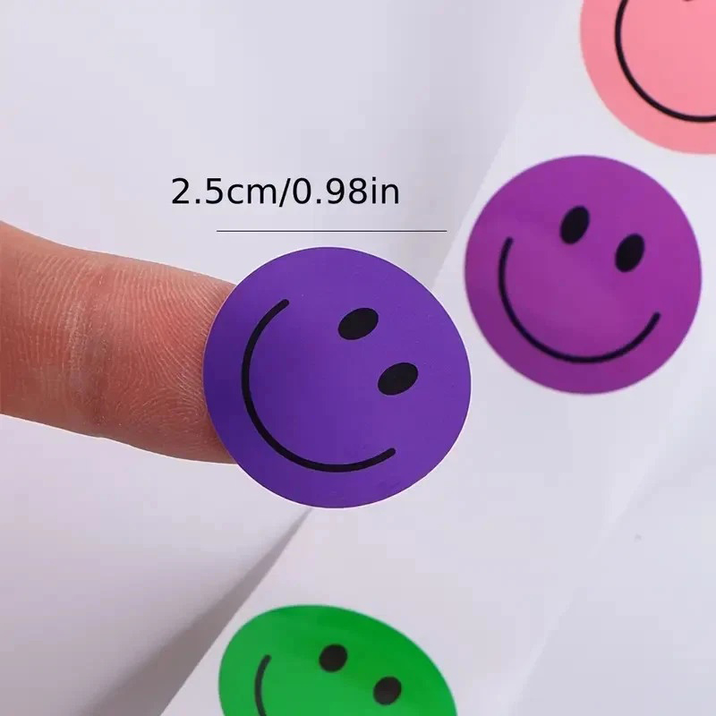 500PCS/Rolo Adesivos Coloridos - Art Craft Journals avaliação e preço