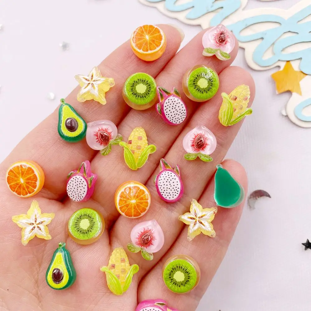 50 pçs resina bonito mini colo - Art Craft Vegetables avaliação e preço